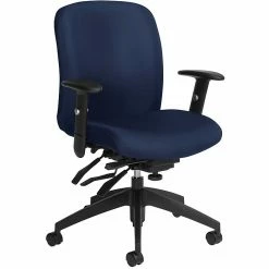 Global Truform Jenny Fabric Heavy Duty Medium Back Multi-Tilter Chair, Admiral -Office Chairs Shop unnamed file 1096