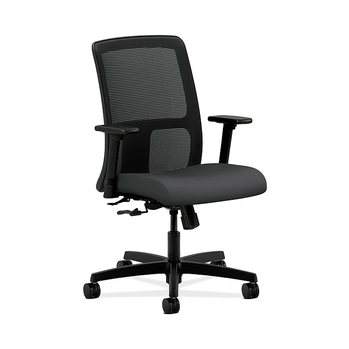 HON HONIT106SX23 Ignition Mesh Low-Back Office/Computer Chair, Adjustable Arms, Carbon Fabric 3 HON HONIT106SX23 Ignition Mesh Low-Back Office/Computer Chair, Adjustable Arms, Carbon Fabric