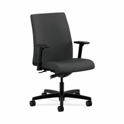 HON HONIT103SX23 Ignition Low-Back Office/Computer Chair, Adjustable Arms, Carbon Fabric
