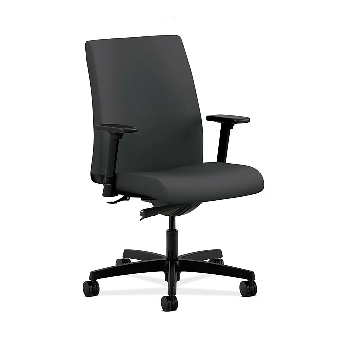 HON HONIT103SX23 Ignition Low-Back Office/Computer Chair, Adjustable Arms, Carbon Fabric 3 HON HONIT103SX23 Ignition Low-Back Office/Computer Chair, Adjustable Arms, Carbon Fabric