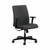 HON Ignition HONIT105SX23 Fabric Low-Back Office/Computer Chair, Adjustable Arms, Carbon