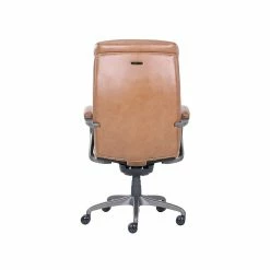 La-Z-Boy Aberdeen Ergonomic Bonded Leather Swivel Computer And Desk Chair, Camel (51545-CAM) -Office Chairs Shop unnamed file 1454
