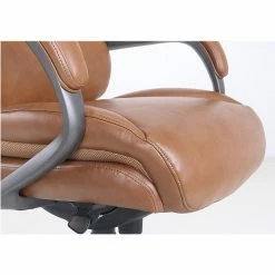 La-Z-Boy Aberdeen Ergonomic Bonded Leather Swivel Computer And Desk Chair, Camel (51545-CAM) -Office Chairs Shop unnamed file 1456