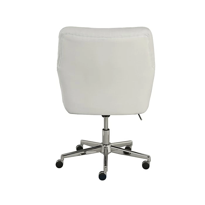 Serta Ashland Fabric Home Office Chair, Ivory (48372) 6 Serta Ashland Fabric Home Office Chair, Ivory (48372) - Image 4