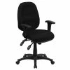 Flash Furniture Mid-Back Multi-Functional Fabric Swivel Computer Chairs (BT662BK) -Office Chairs Shop unnamed file 1498