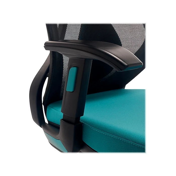 Beautyrest Duo-EX Ergonomic Mesh Swivel Computer Chair, Teal (60051-TEL) 6 Beautyrest Duo-EX Ergonomic Mesh Swivel Computer Chair, Teal (60051-TEL) - Image 4