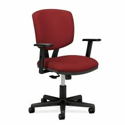 HON® HON5703AGA42 Volt® Fabric Office Chair With Adjustable Arms, Crimson