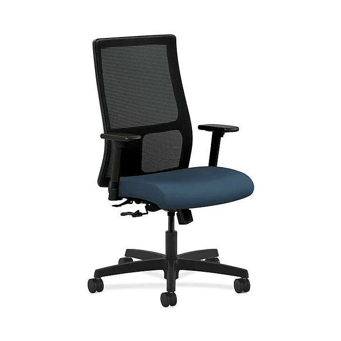 HON HONIW101SX05 Ignition Mesh Mid-Back Office/Computer Chair, Adjustable Arms, Jet Fabric 3 HON HONIW101SX05 Ignition Mesh Mid-Back Office/Computer Chair, Adjustable Arms, Jet Fabric
