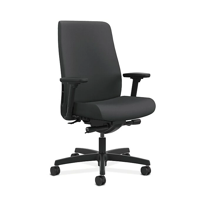 HON HONLWU2ASX23 Endorse Fabric-Upholster Collection Mid-Back Office/PC Chair, Adj. Arms, Carbon 3 HON HONLWU2ASX23 Endorse Fabric-Upholster Collection Mid-Back Office/PC Chair, Adj. Arms, Carbon