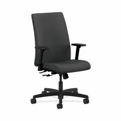 HON HONIW102SX23 Ignition Carbon Upholstery Mid-Back Office/Computer Chair With Adjustable Arms