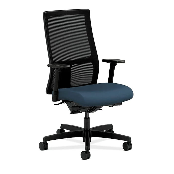 HON HONIW108SX05 Ignition Mesh Mid-Back Office/Computer Chair, Adjustable Arms, Jet Fabric 3 HON HONIW108SX05 Ignition Mesh Mid-Back Office/Computer Chair, Adjustable Arms, Jet Fabric