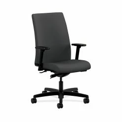HON HONIW114SX23 Ignition Mid-Back Office/Computer Chair, Adjustable Arms, Carbon Fabric