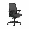 HON HONLWIM2ACU19 Endorse Fabric-Upholster Mesh Mid-Back Office/PC Chair, Adj. Arms, Iron Ore