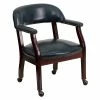 Flash Furniture Vinyl Mid Back Luxurious Conference Chair With Casters, Blue -Office Chairs Shop unnamed file 1747