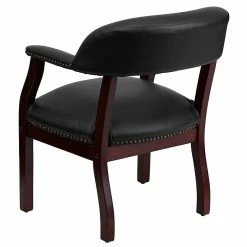 Flash Furniture Luxurious Vinyl Conference Chair, Black And Mahogany (BZ105BLK) -Office Chairs Shop unnamed file 1785