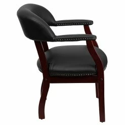 Flash Furniture Luxurious Vinyl Conference Chair, Black And Mahogany (BZ105BLK) -Office Chairs Shop unnamed file 1787