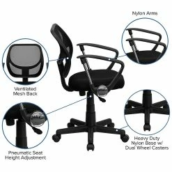 Flash Furniture Mesh Computer And Desk Chair, Black (WA-3074-BK-A-GG) 15 Flash Furniture Mesh Computer And Desk Chair, Black (WA-3074-BK-A-GG) -Office Chairs Shop unnamed file 180