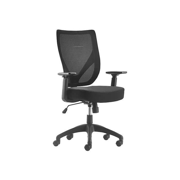 Serta Works Mesh Back Polyester Computer And Desk Chair, Black (CHR10021A) 4 Serta Works Mesh Back Polyester Computer And Desk Chair, Black (CHR10021A) - Image 2