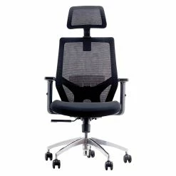 Urban Factory ERGO Ergonomic Adjustable Office Chair, Black (ESC01UF)