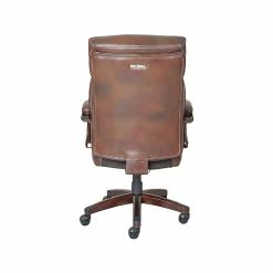 La-Z-Boy Bradley Bonded Leather Executive Chair, Roasted Chestnut (44762) -Office Chairs Shop unnamed file 1960