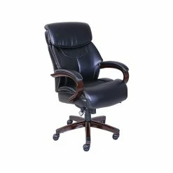 La-Z-Boy Bradley Bonded Leather Executive Chair, Roasted Chestnut (44762) -Office Chairs Shop unnamed file 1962