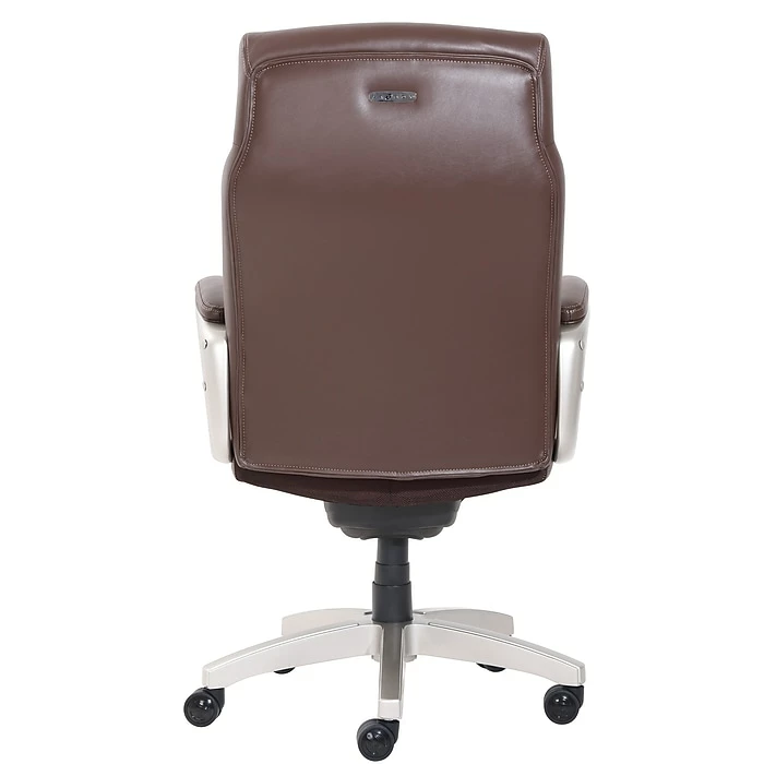 La-Z-Boy Arcadian Bonded Leather Executive Chair, Brown (60008) 6 La-Z-Boy Arcadian Bonded Leather Executive Chair, Brown (60008) - Image 4
