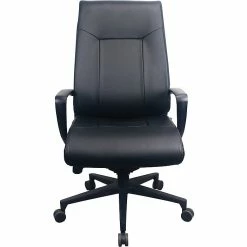 Tempur-Pedic Bonded Leather Executive Chair, Black (TP2500-BLKL)