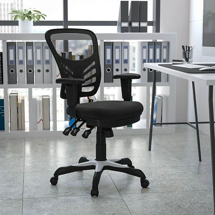 Flash Furniture Mesh Executive Chair, Black (HL-0001-GG) 4 Flash Furniture Mesh Executive Chair, Black (HL-0001-GG) - Image 2