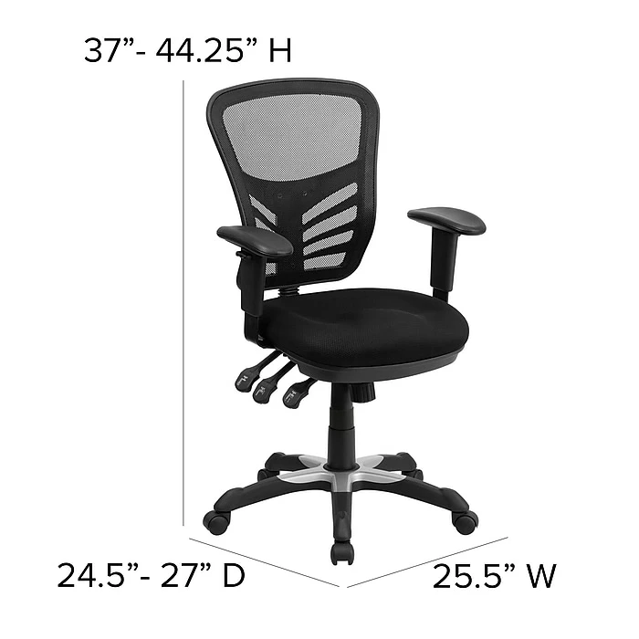 Flash Furniture Mesh Executive Chair, Black (HL-0001-GG) 9 Flash Furniture Mesh Executive Chair, Black (HL-0001-GG) - Image 7