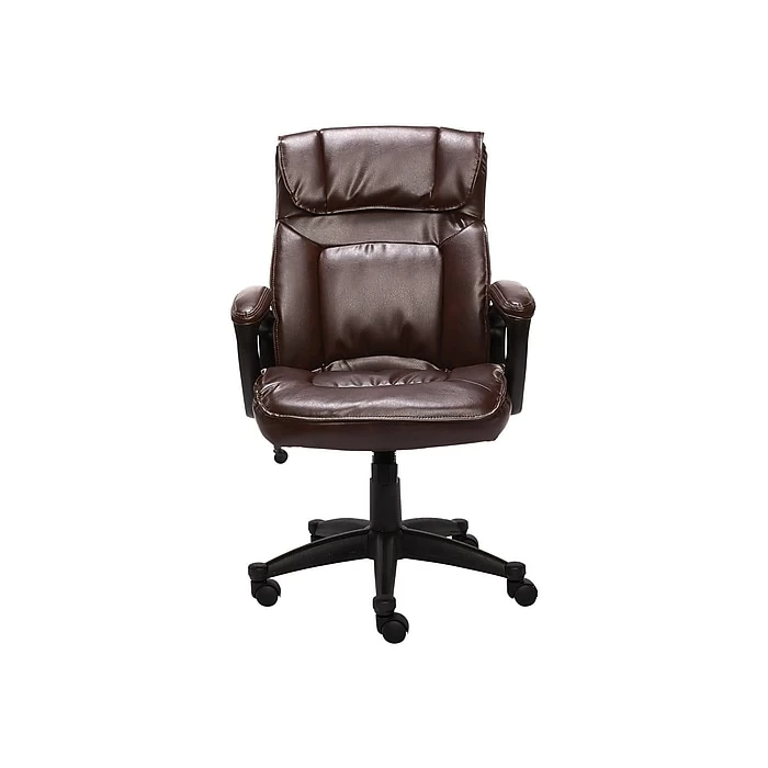 Serta Hannah I Bonded Leather Executive Chair, Biscuit (43670G) 3 Serta Hannah I Bonded Leather Executive Chair, Biscuit (43670G)