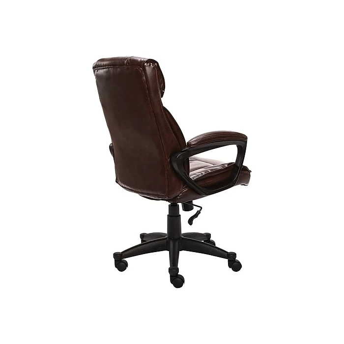 Serta Hannah I Bonded Leather Executive Chair, Biscuit (43670G) 6 Serta Hannah I Bonded Leather Executive Chair, Biscuit (43670G) - Image 4