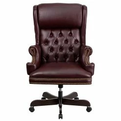 Flash Furniture Leathersoft Traditional Executive Chair, Burgundy (CIJ600BY) -Office Chairs Shop unnamed file 2063