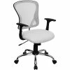 Flash Furniture Mid-Back Office Chair, White