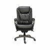 Serta Big & Tall Ergonomic Bonded Leather Swivel Executive Chair, Black/Silver (44951) -Office Chairs Shop unnamed file 2074