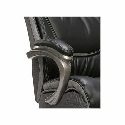 Serta Big & Tall Ergonomic Bonded Leather Swivel Executive Chair, Black/Silver (44951) -Office Chairs Shop unnamed file 2079
