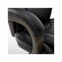 La-Z-Boy Harnett Ergonomic Faux Leather Swivel Executive Chair, Black (46253A) -Office Chairs Shop unnamed file 2088