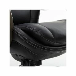 La-Z-Boy Harnett Ergonomic Faux Leather Swivel Executive Chair, Black (46253A) -Office Chairs Shop unnamed file 2089