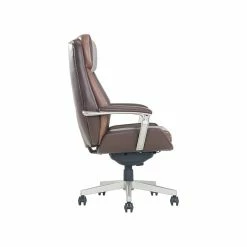 La-Z-Boy Alton Ergonomic Bonded Leather Swivel Executive Chair, Brown (51544-BRN) -Office Chairs Shop unnamed file 2092