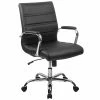Flash Furniture Mid-Back Black Leather Executive Swivel Office Chair With Chrome Arms [GO-2286M-BK-GG] -Office Chairs Shop unnamed file 2150