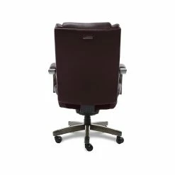 La-Z-Boy Harnett Ergonomic Faux Leather Swivel Executive Chair, Coffee (46253B) -Office Chairs Shop unnamed file 2163
