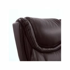La-Z-Boy Harnett Ergonomic Faux Leather Swivel Executive Chair, Coffee (46253B) -Office Chairs Shop unnamed file 2164