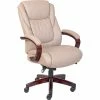 La-Z-Boy Miramar ComfortCore Traditions Executive Office Chair, Taupe (45835)