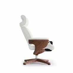 Eurotech NUVEM-WHT Nuvem Leather Executive Chair, Fixed Arms, White -Office Chairs Shop unnamed file 2185