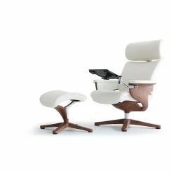 Eurotech NUVEM-WHT Nuvem Leather Executive Chair, Fixed Arms, White -Office Chairs Shop unnamed file 2186