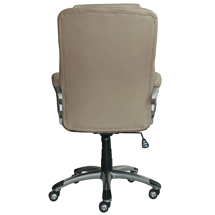 Serta Works Bonded Leather Executive Office Chair, American Beige (CH200112) 6 Serta Works Bonded Leather Executive Office Chair, American Beige (CH200112) - Image 4