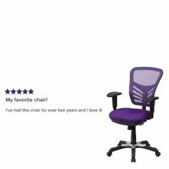 Flash Furniture Mesh Executive Chair, Purple (HL0001PUR) -Office Chairs Shop unnamed file 2254