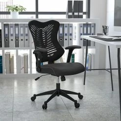 Flash Furniture Mesh Executive Chair, Black (BL-ZP-806-BK-GG) -Office Chairs Shop unnamed file 2272