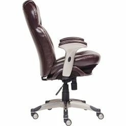Serta Back In Motion Bonded Leather Executive Office Chair, Frye Chocolate (44187) -Office Chairs Shop unnamed file 2282