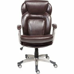 Serta Back In Motion Bonded Leather Executive Office Chair, Frye Chocolate (44187) -Office Chairs Shop unnamed file 2286