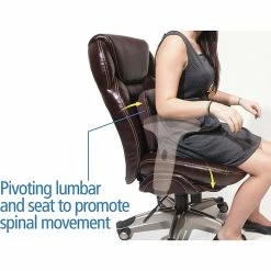 Serta Back In Motion Bonded Leather Executive Office Chair, Frye Chocolate (44187) -Office Chairs Shop unnamed file 2287